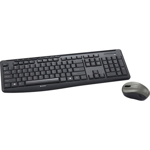 Clavier et souris sans fil silencieux Verbatim - Noir 99779