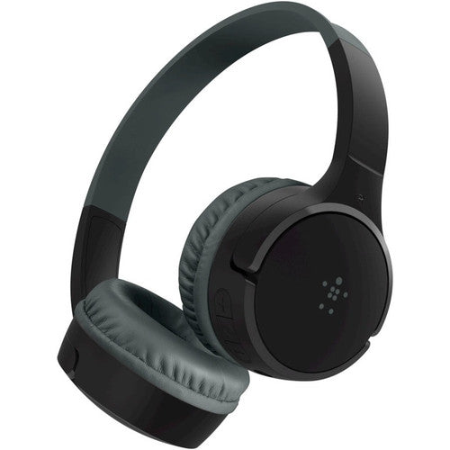 Belkin Wireless On-Ear Headphones for Kids AUD002BTBK