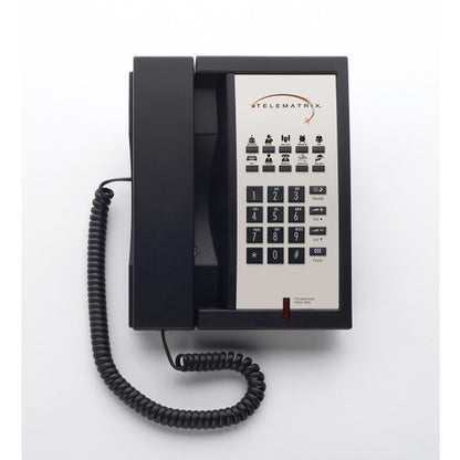 Télécomande Telematrix 3300MW10 à ligne unique, 10 boutons, noir