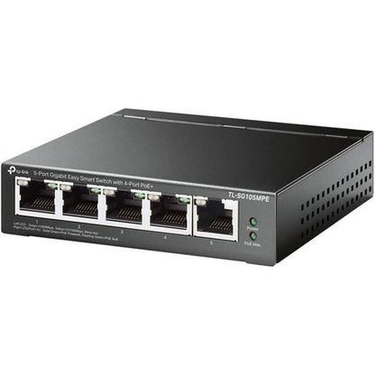 Commutateur intelligent Gigabit Easy Smart 5 ports TP-Link avec PoE+ 4 ports TL-SG105MPE