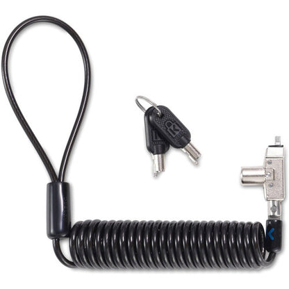 Kensington Slim N17 2.0 Câble de sécurité portable à clé pour ordinateur portable pour emplacements en forme de coin K60511WW
