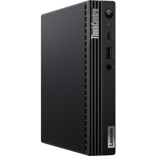 Ordinateur de bureau Lenovo ThinkCentre M80q Gen 3 11U1000LCA - Intel Core i7 12e génération i7-12700T Dodeca-core (12 cœurs) - 16 Go de RAM DDR5 SDRAM - 256 Go NVMe M.2 PCI Express PCI Express NVMe 4.0 x4 SSD - Minuscule - Noir 11U1000LCA