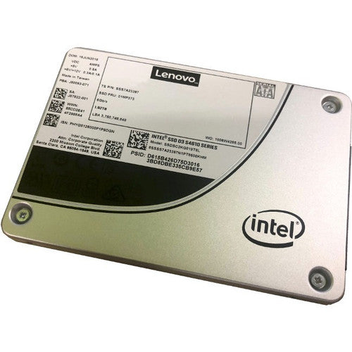 Disque SSD Lenovo D3-S4610 3,84 To - 2,5" interne - SATA (SATA/600) - Utilisation mixte 4XB7A13637