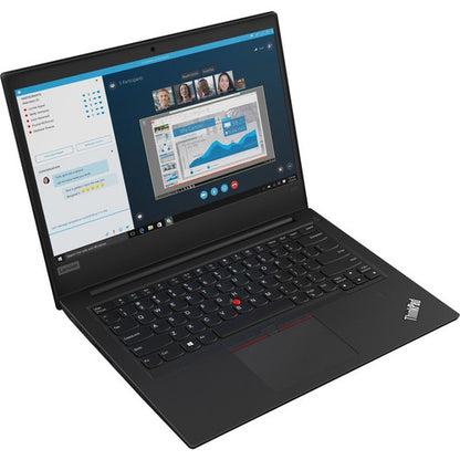 Ordinateur portable Lenovo ThinkPad E495 20NE0005US 14" - 1366 x 768 - AMD Ryzen 5 3500U Quad-core (4 Core) 2.10 GHz - 8 Go de RAM totale - Disque dur 1 To - Noir brillant 20NE0005US