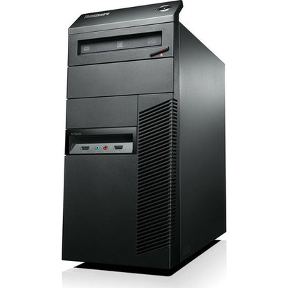 Ordinateur de bureau Lenovo ThinkCentre M92p 2992E4F - Intel Core i5 3e génération i5-3570 Quad-core (4 cœurs) 3,40 GHz - 4 Go de RAM DDR3 SDRAM - Disque dur 500 Go - Tour - Noir professionnel 2992E4F