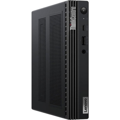Ordinateur de bureau Lenovo ThinkCentre M90q Gen 3 11U50010US - Intel Core i5 12e génération i5-12500 Hexa-core (6 cœurs) 3 GHz - 8 Go de RAM DDR5 SDRAM - 256 Go SSD M.2 PCI Express NVMe 4.0 x4 - Minuscule - Noir 11U50010US