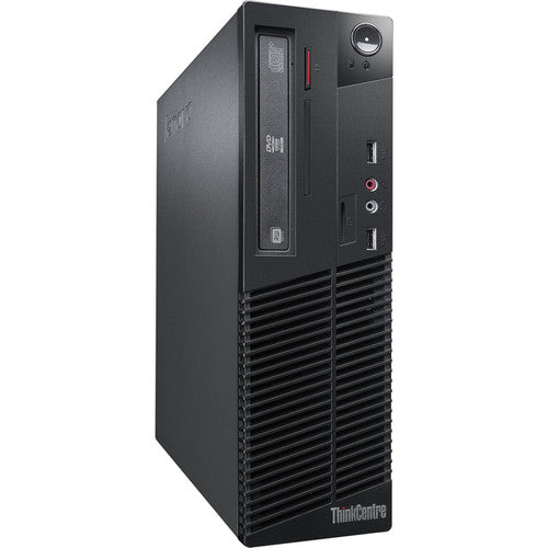 Ordinateur de bureau Lenovo ThinkCentre M72e 3664A5U - Intel Core i5 3e génération i5-3470 Quad-core (4 cœurs) 3,20 GHz - 4 Go de RAM DDR3 SDRAM - Disque dur 500 Go - Petit format - Noir professionnel 3664A5U