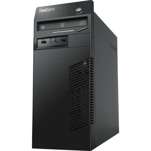 Ordinateur de bureau Lenovo ThinkCentre M72e 3597F6U - Intel Pentium G870 Dual-core (2 Core) 3,10 GHz - 4 Go RAM DDR3 SDRAM - Disque dur 500 Go - Tour - Noir professionnel 3597F6U