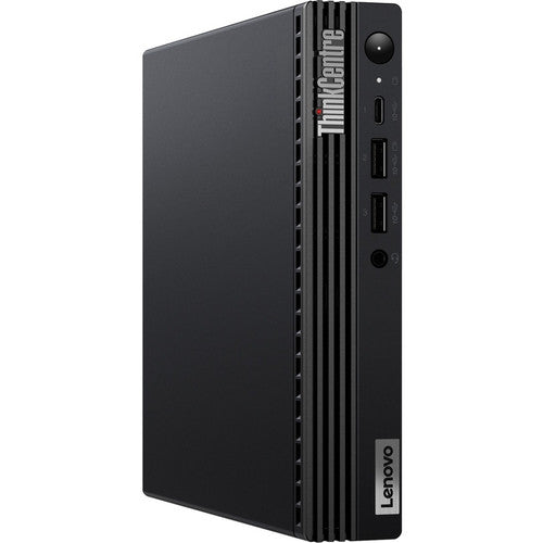 Ordinateur de bureau Lenovo ThinkCentre M80q Gen 3 11U10045US - Intel Core i7 12e génération i7-12700T Dodeca-core (12 cœurs) 1,40 GHz - 16 Go RAM DDR5 SDRAM - 512 Go SSD M.2 PCI Express NVMe 4.0 x4 - Minuscule - Noir 11U10045US
