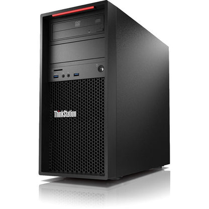 Lenovo ThinkStation P410 30B3001VCA Workstation - 1 x Intel Xeon Hexa-core (6 Core) E5-1650 v4 3.50 GHz - 16 GB DDR4 SDRAM RAM - 256 GB SSD - Graphite Black 30B3001VCA