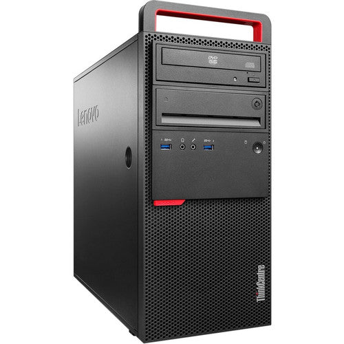 Ordinateur de bureau Lenovo ThinkCentre M900 10FD0028US - Intel Core i7 6e génération i7-6700 3,40 GHz - 8 Go RAM DDR4 SDRAM - 256 Go SSD - Mini-tour - Noir 10FD0028US