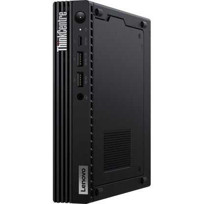 Ordinateur de bureau Lenovo ThinkCentre M90q Gen 3 11U5005GUS - Intel Core i5 12e génération i5-12500 Hexa-core (6 cœurs) 3 GHz - 8 Go de RAM DDR5 SDRAM - 256 Go SSD M.2 PCI Express NVMe 4.0 x4 - Minuscule - Noir 11U5005GUS
