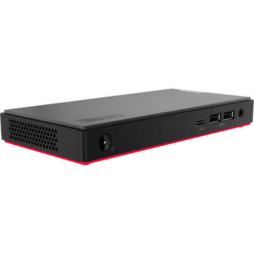 Ordinateur de bureau Lenovo ThinkCentre M90n-1 11AM001SUS - Intel Core i3 8e génération i3-8145U Dual-core (2 cœurs) 2,10 GHz - 4 Go de RAM DDR4 SDRAM - 256 Go NVMe M.2 PCI Express PCI Express NVMe 3.0 x4 SSD - Nano - Noir 11AM001SUS