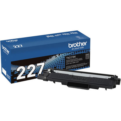 Brother TN-227BK Original High Yield Laser Toner Cartridge - Black - 1 Each TN227BK