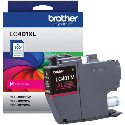 Brother LC401XLMS Original High Yield Inkjet Ink Cartridge - Magenta - 1 Pack LC401XLMS