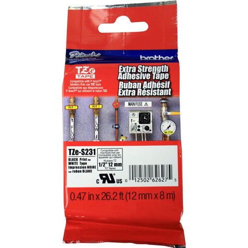 Brother P-touch Industrial TZe Tape Cartridges TZES231