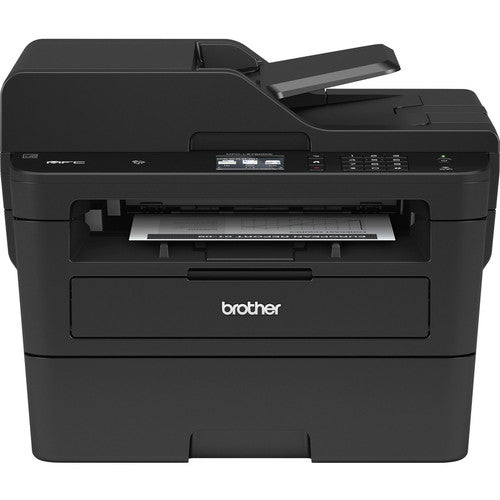 Imprimante laser multifonction Brother MFC-L2750DW avec écran tactile de 2,7 pouces, copie et numérisation recto verso en un seul passage et sans fil et NFC MFC-L2750DW