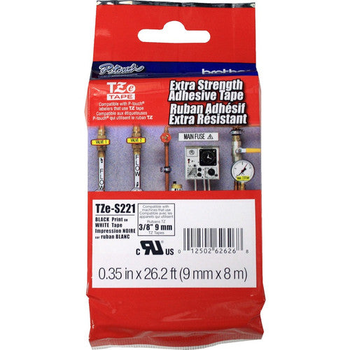 Brother P-touch Industrial TZe Tape Cartridges TZES221