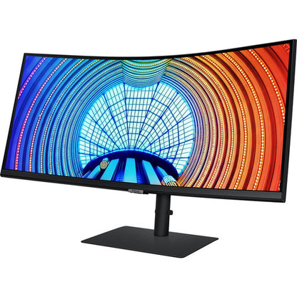 Moniteur LCD incurvé Samsung ViewFinity S6 S34A654UBN 34" UW-QHD - 21:9 - Noir LS34A654UBNXGO