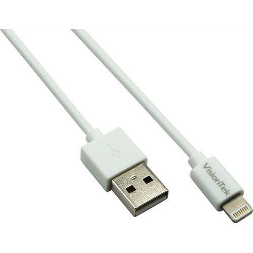 Câble VisionTek Lightning vers USB 2 mètres Blanc (M/M) 901199