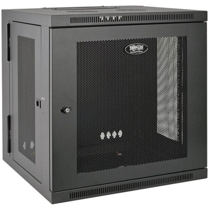Armoire de montage mural pour rack Tripp Lite SmartRack 12U de profondeur UPS, arrière à charnière SRW12USDP
