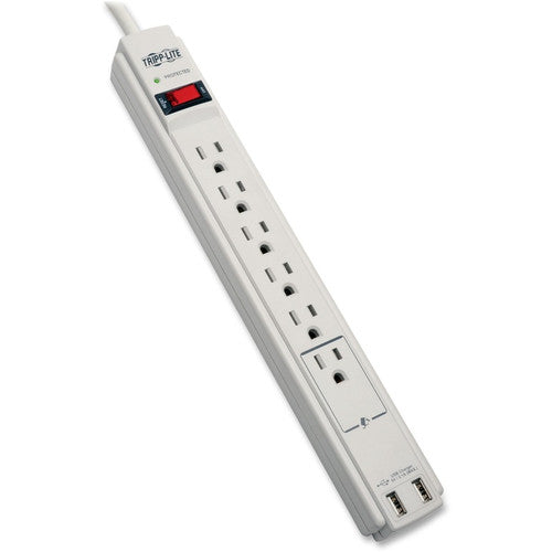 Parasurtenseur 6 prises Tripp Lite 2100J TLP606USB