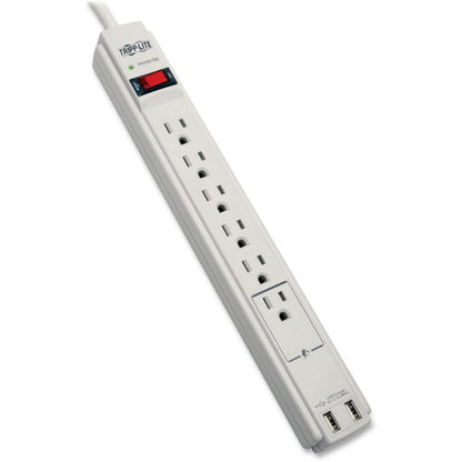 Parasurtenseur 6 prises Tripp Lite 2100J TLP606USB