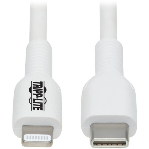 Câble de transfert de données Lightning/USB-C Tripp Lite Safe-IT M102AB-01M-WH M102AB-01M-WH