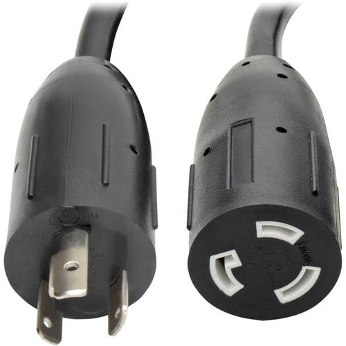 Câble d'extension de cordon d'alimentation Tripp Lite 10 pieds L5-20P à L5-20R avec connecteurs verrouillables robuste 20 A 12 AWG 10' P046-010-LL