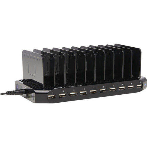 Chargeur USB 10 ports Tripp Lite avec stockage intégré U280-010-ST