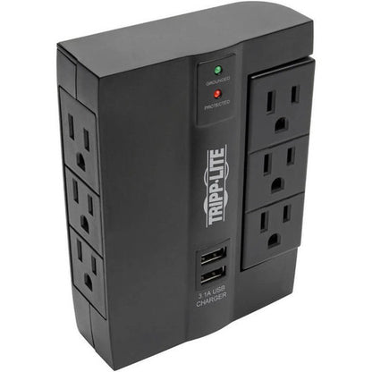 Parasurtenseur/protecteur de surtension à 6 prises Tripp Lite Protect It! SWIVEL6USB SWIVEL6USB