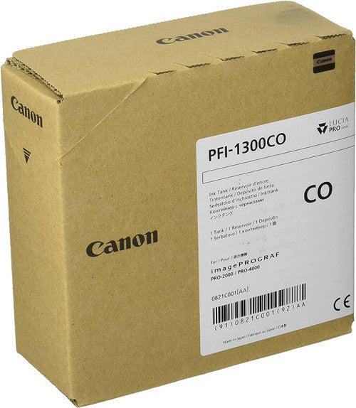 Cartouche d'encre à jet d'encre d'origine Canon PFI-1300 CO - Pack d'optimisation Chroma 0821C001