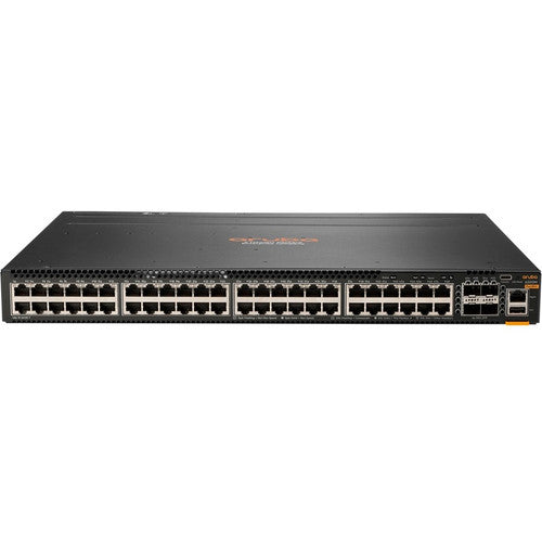 Aruba 6300M 48-port 1GbE and 4-port SFP56 Power-to-Port 2 Fan Trays 1 PSU Bundle JL762A#B2B