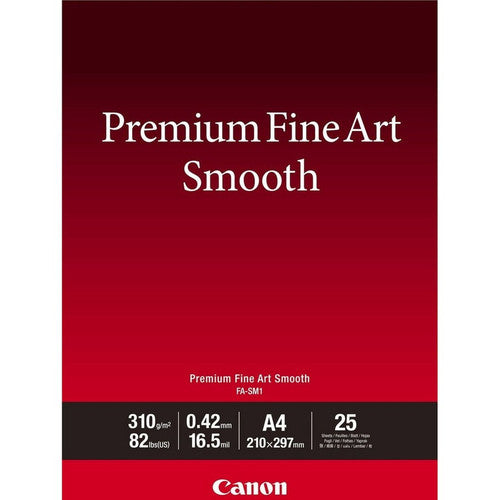 Papier photo lisse Canon Premium Fine Art (FA-SM1) 1711C004