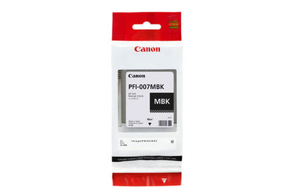 Cartouche d'encre à jet d'encre d'origine Canon PFI-007MBK - Pack noir mat 2142C001