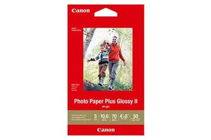 Papier photo brillant Canon Plus - PP-301 - 4x6 (50 feuilles) 1432C005