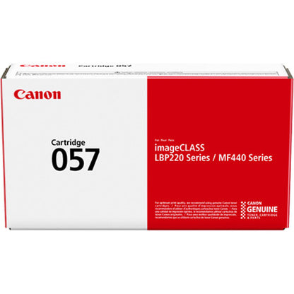Cartouche de toner laser d'origine Canon 057 - Noir - 1 paquet 3009C001