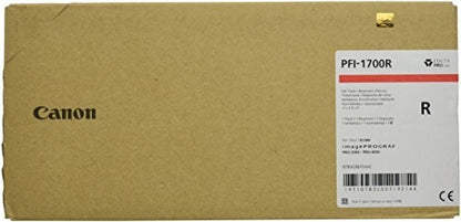 Cartouche d'encre à jet d'encre d'origine Canon PFI-1700 R - Pack rouge 0783C001