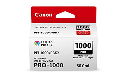 Canon PFI-1000 Original Inkjet Ink Cartridge - Photo Black Pack 0546C002