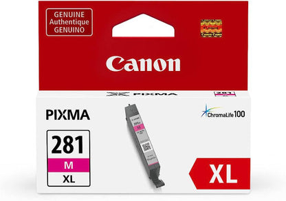 Cartouche d'encre à jet d'encre d'origine Canon CLI-281 XL - Pack magenta 2035C001