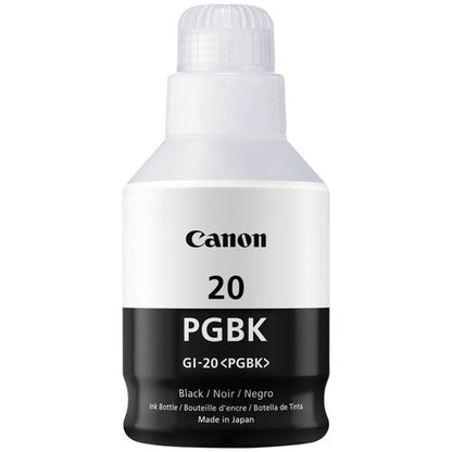 Canon GI-20 Pigment Black Ink Bottle 3383C001