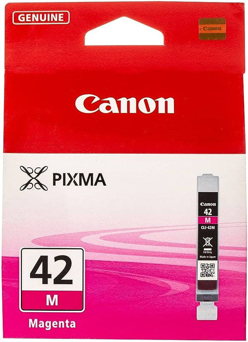 Cartouche d'encre à jet d'encre d'origine Canon CLI-42M - Pack magenta 6386B002