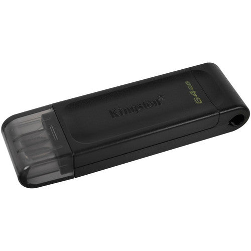 Clé USB 3.2 (1ère génération) Type C Kingston DataTraveler 70 64 Go DT70/64GBCR