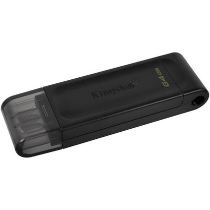 Clé USB 3.2 (1ère génération) Type C Kingston DataTraveler 70 64 Go DT70/64GBCR
