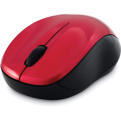 Souris sans fil silencieuse à LED bleue Verbatim - Rouge 99780