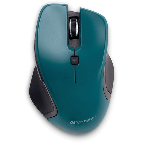Souris sans fil Verbatim USB-C™ à LED bleue - Bleu sarcelle 70247