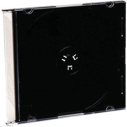 Boîtiers CD/DVD noirs Slim Jewel de Verbatim - 200 pack (en vrac) 94868