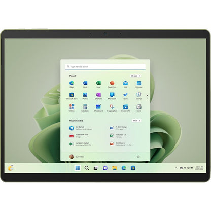 Tablette Microsoft Surface Pro 9 - 13" - Core i5 10e génération i5-1245U Deca-core (10 cœurs) - 16 Go RAM - 256 Go SSD - Windows 10 Pro 64 bits - Forest S7B-00052