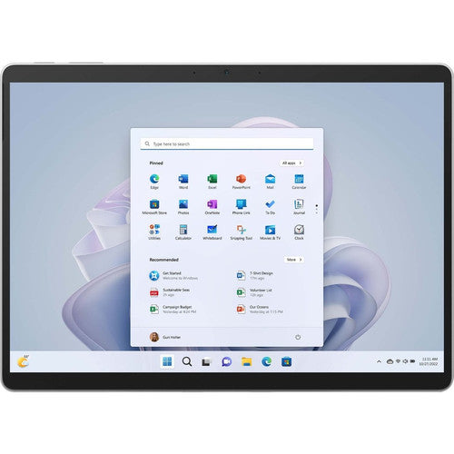 Tablette Microsoft Surface Pro 9 - 13" - Core i5 12e génération i5-1245U Deca-core (10 cœurs) - 8 Go RAM - 128 Go SSD - Windows 10 - Platinum S1P-00001