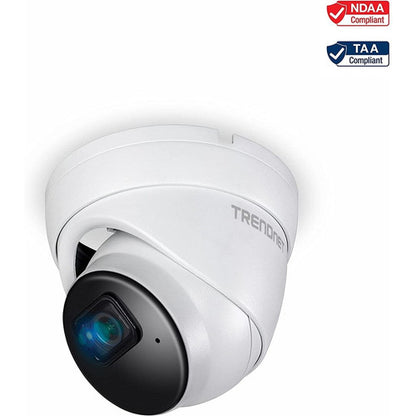 TRENDnet TV-IP1515PI 5 Megapixel Indoor/Outdoor Network Camera - Color - Dome - White - TAA Compliant TV-IP1515PI